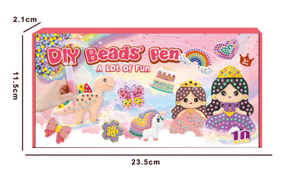 Fortryllende perlemaleri – DIY-sæt til børn