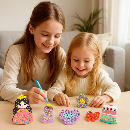 Fortryllende perlemaleri – DIY-sæt til børn