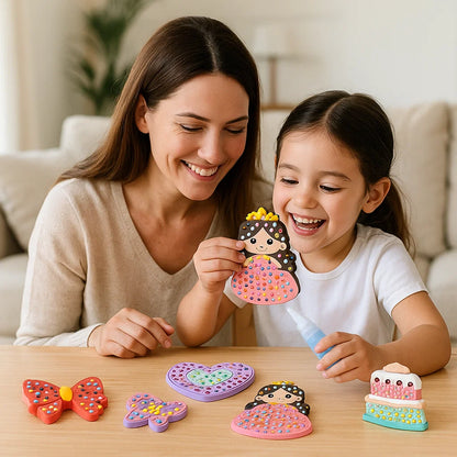 Fortryllende perlemaleri – DIY-sæt til børn